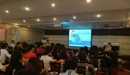 吕群主任参加射洪县妇幼保健院院内学术交流活动