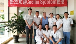 悉尼大学Westmesd生殖中心Cecilia Sjoblom教授莅临我中心交流指导