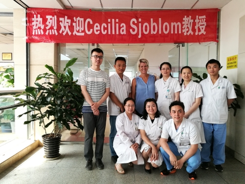 悉尼大学Westmesd生殖中心Cecilia Sjoblom教授莅临我中心交流指导